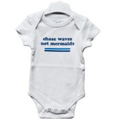 Wholesale - 0-3 month White Onesie Chase Waves C/P 48, UPC: 885114633746